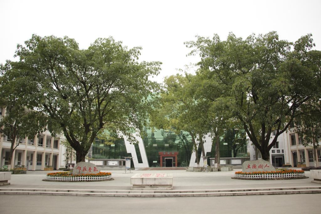 香樟广场正面 香樟广场正面